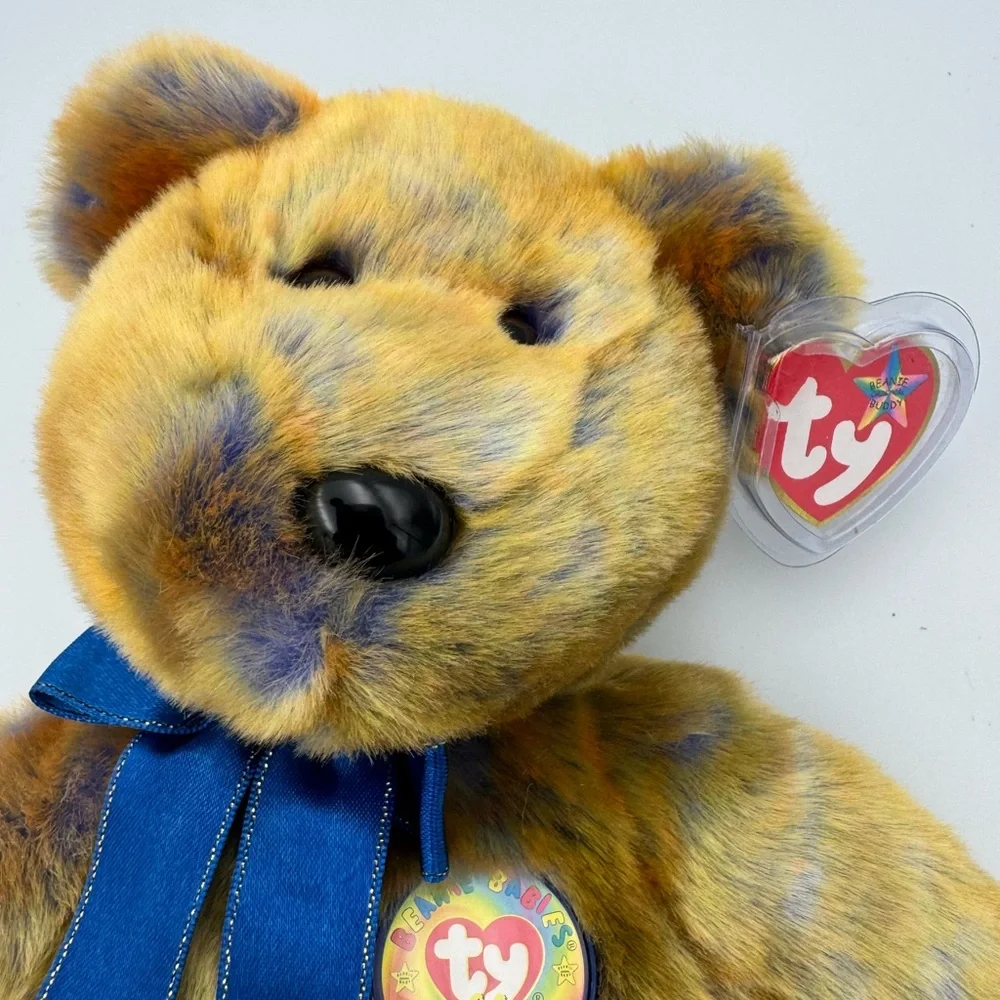 Ty‎ Beanie Buddy Clubby III 2000 Official Club Bear 14 Inch With Pin